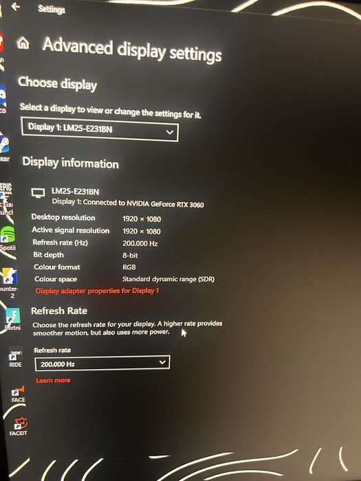 Vand monitor gaming 200hz