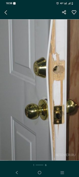 Рестоврация двери, ламинат.