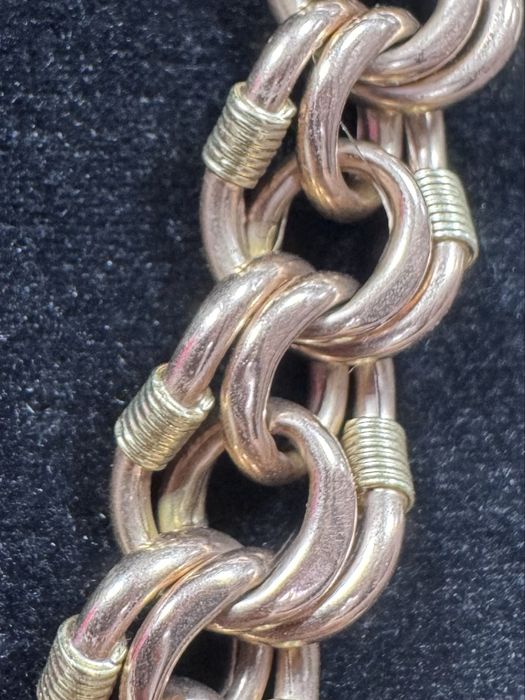 Цепь золотая массивная