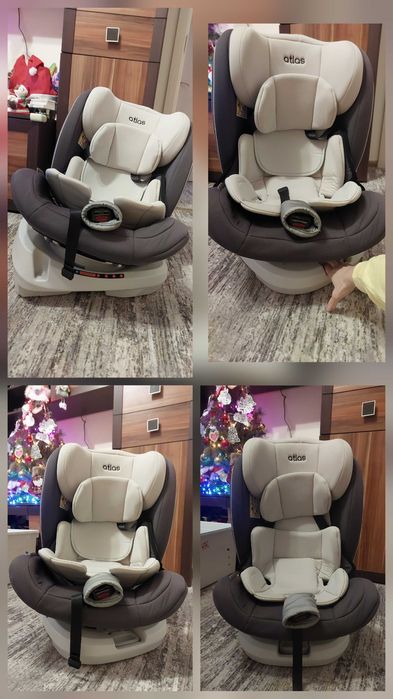 Scaun auto Atlas Spatar reglabil, Protectie laterala, Rotire 360 grade