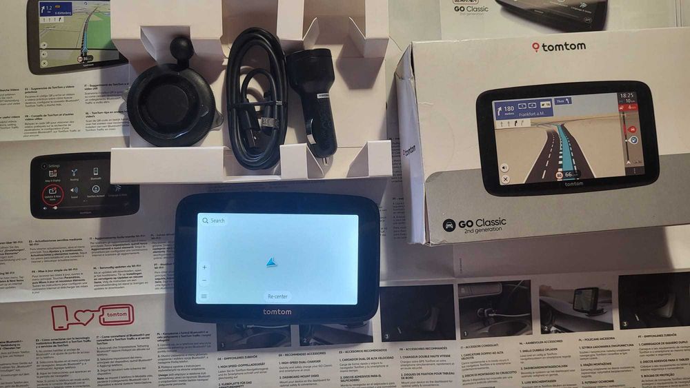 GPS Navigație TomTom GO Classic (2nd gen) 27 Țări Europa FĂRĂ ROMÂNIA