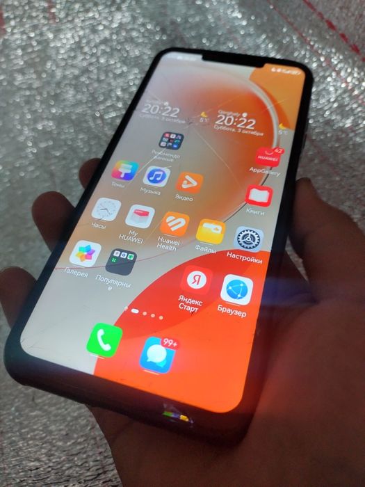 Huawei nova y91 128gb , 11gb озу