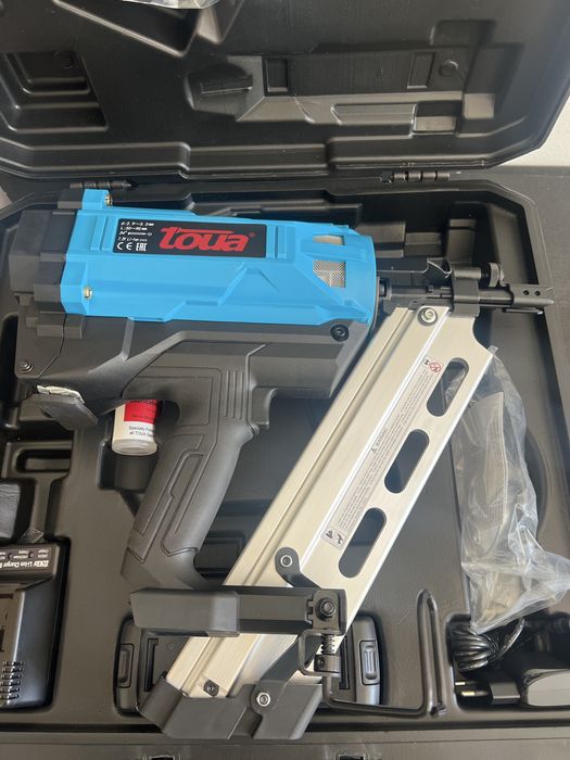 Pistol cuie lemn TOUA cuie 50-90 mm 34grade