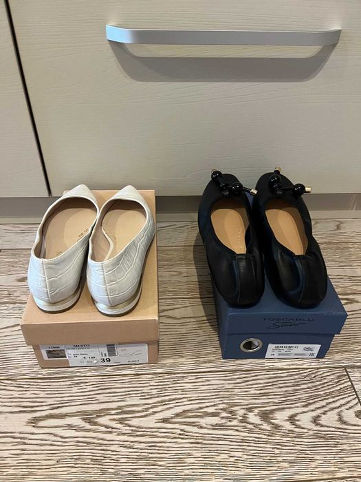РАЗПРОДАЖБА на НОВИ БАЛЕРИНКИ р-р 39-40, Tosca Blu, M. Kors и др.
