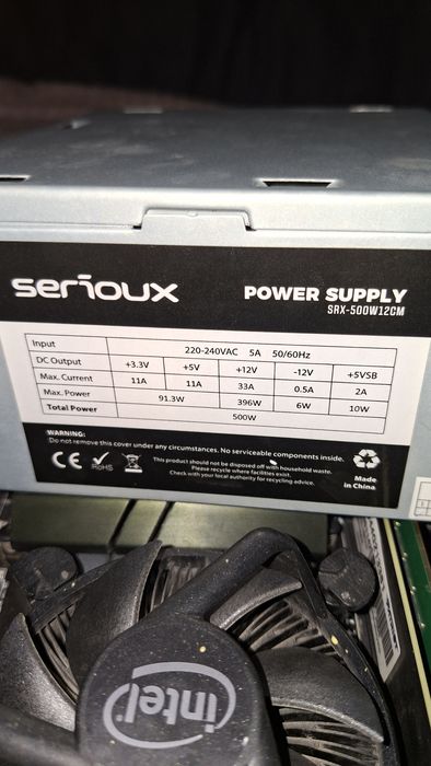 Vind kit intel i3 7100  8gb ddr4 hdd 3tb  cum se vede in poze