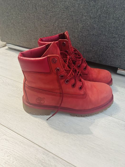 Червени Timberland