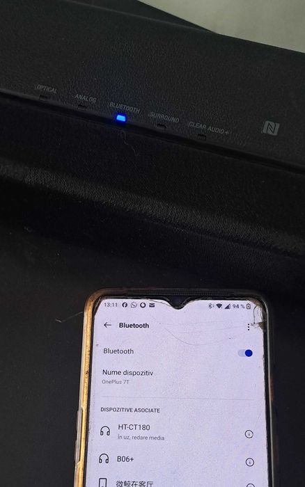 Soundbar Sony SA-CT180 Bluetooth Optic boxa bara