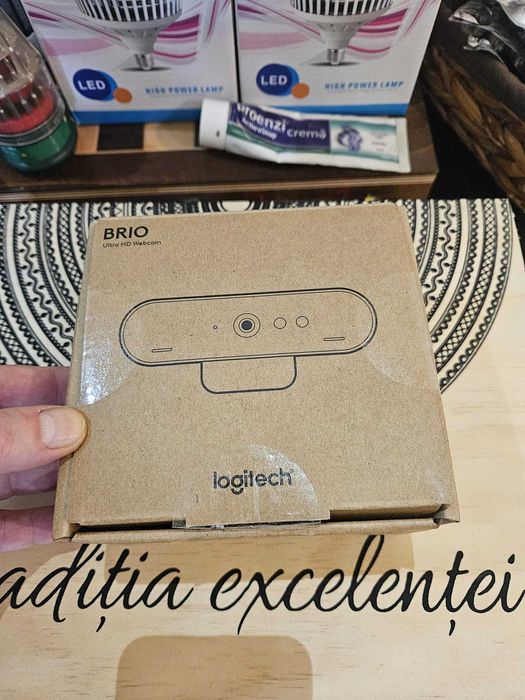 Logitech BRIO Webcam 4K UltraHD Video&HDR Videochat,Gaming,Streaming