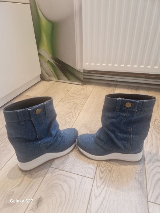 Ghete denim toamna primavara - 36, 5