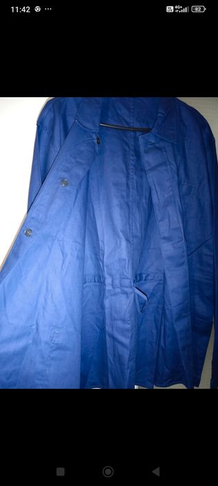 Salopeta lucru Bumbac cu șnur in talie Lotus Unisex