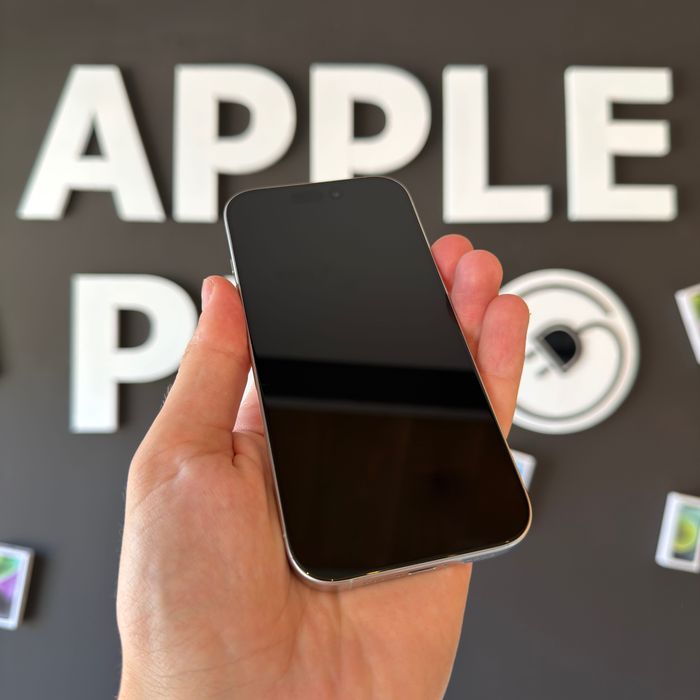 iPhone 16 Pro 128Gb White Titanium 92% Baterie + 24 Luni Garanție / Apple Plug
