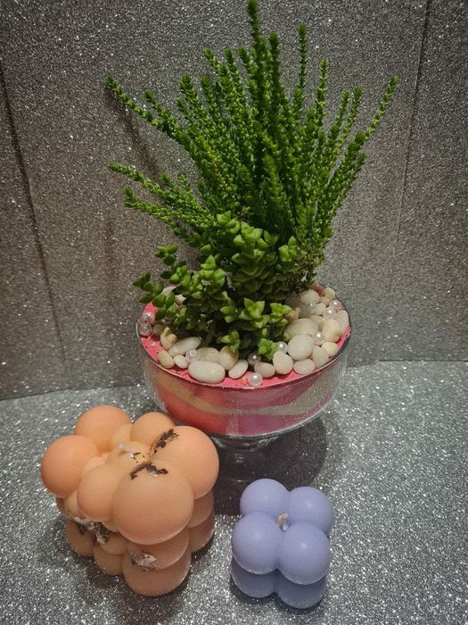 Свечи и флорариумы