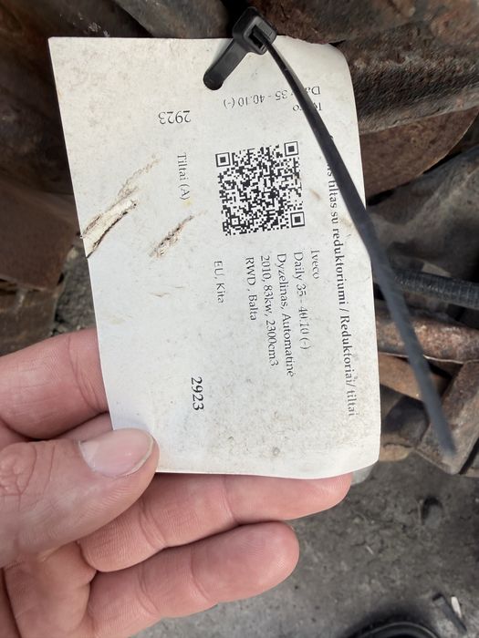 Ивеко дэйли задний мосты