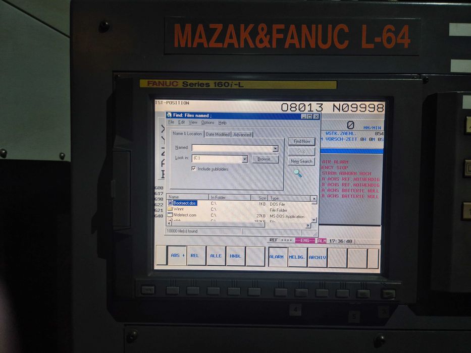 Mazak Space Gear 48, pentru piese