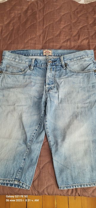 Мъжки къси дънкови панталонки и ризки