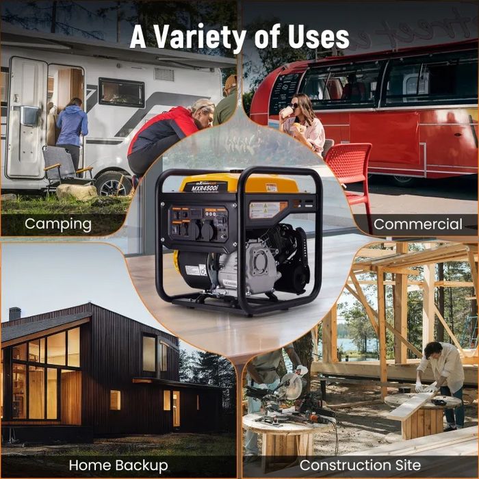 Инверторен генератор 3.8KW Максимална чиста синусоида 3.5 kw генератор