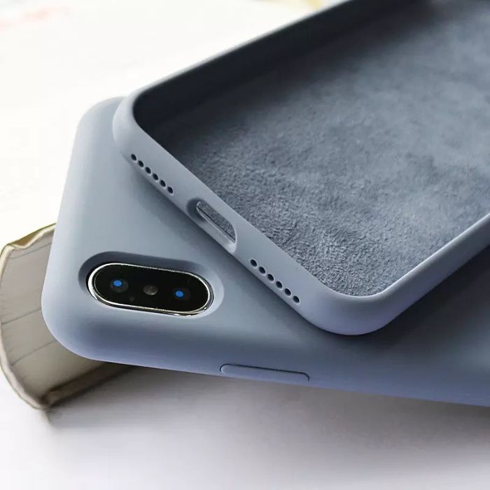Husa Antisoc cu microfibra pe interior pt iPhone XR , XS Max