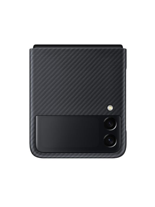 Husa fibra aramida originala Samsung Aramid Cover Z Flip 3 5G F711