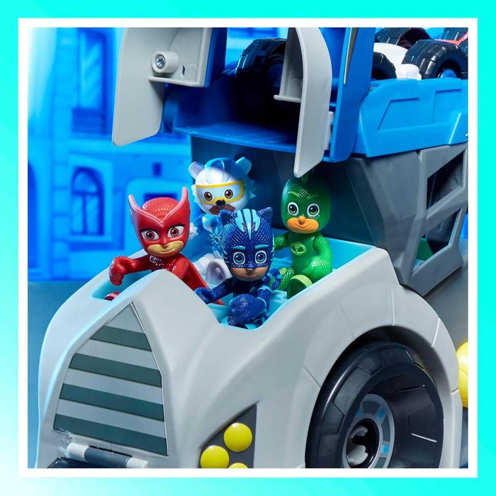 Писта влекач Автовоз Камион с 2 колички PJ Masks Пижама маски Hasbro