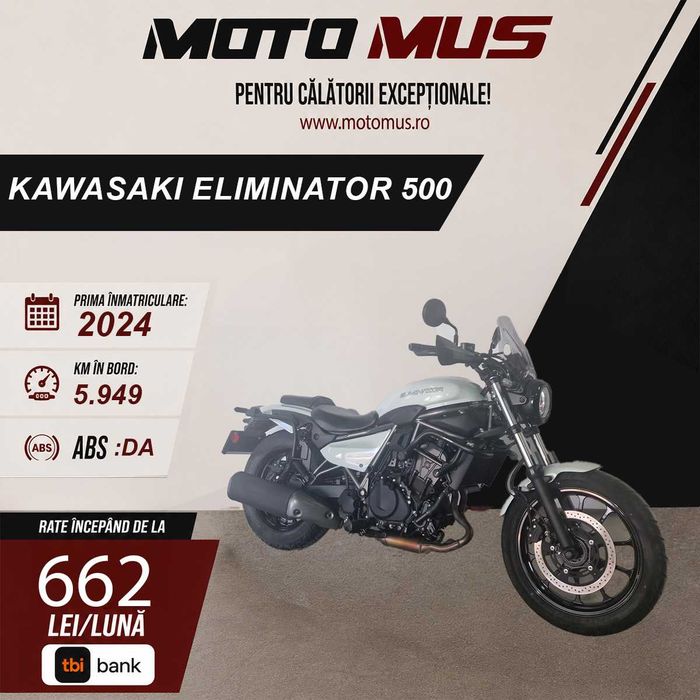 Motocicleta Kawasaki Eliminator 500 A2 ABS | KA15475 | motomus.ro