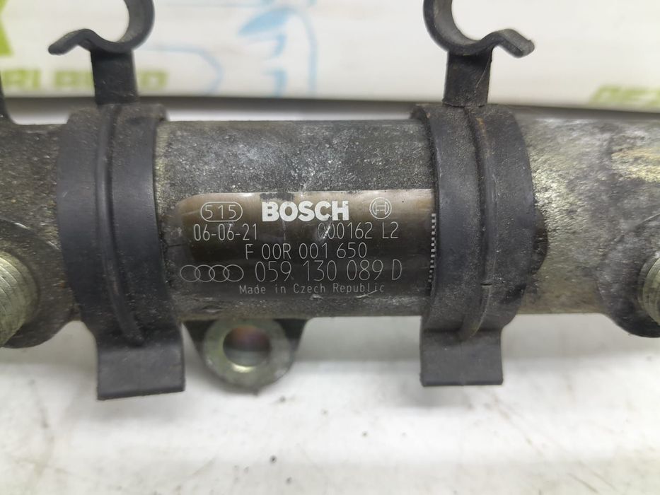 Rampa injectoare stanga 3.0 tdi bkn bmk f00r001650 059130089d Audi A6