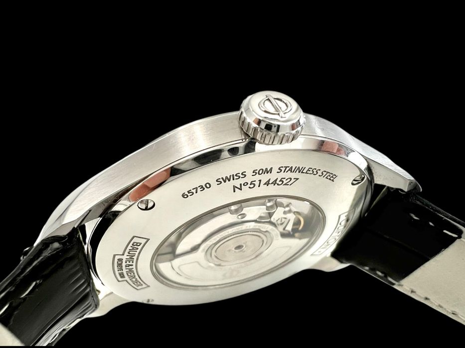 Baume & Mercier Clifton Automatic GMT – Anthracite Sunray Dial мъжки часовник