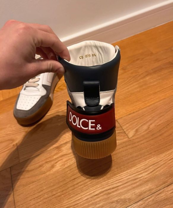 Pantofi sport Dolce&Gabbana din piele naturala