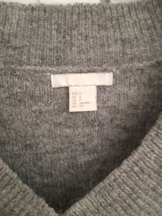 Pulover h&m lana/mohair, 36-38, 60 lei