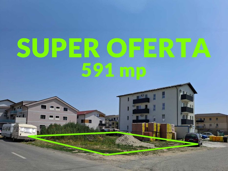 TEREN CASA GIROC 591 mp (P+1E+M) super oferta!