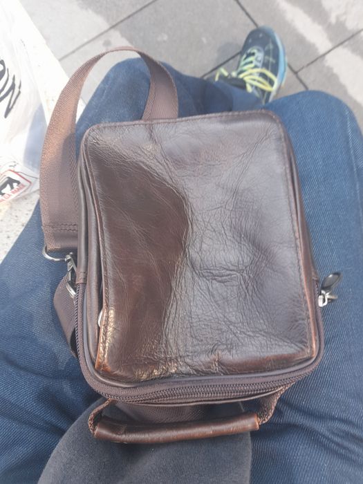 Geanta de umar din piele 100%