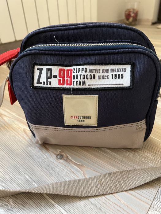 Geanta Zippo material textil