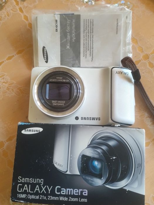 Samsung Galaxy Camera EK-GC100 — камера на Android с GSM модулем