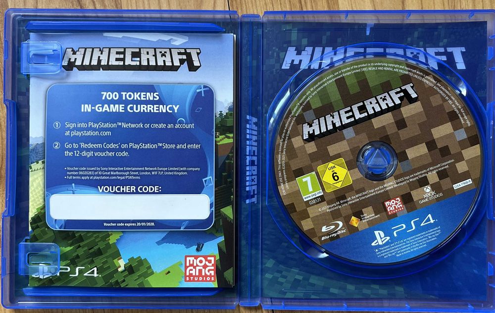 MINECRAFT PS4 vr-Compatible