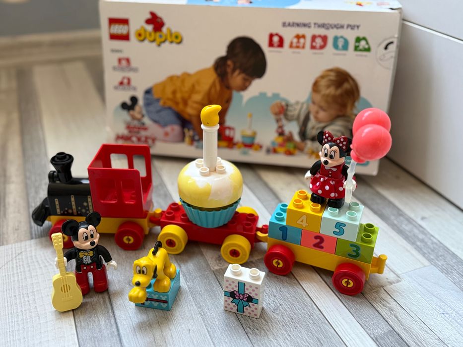 Lego duplo Mickey and Minnie Mouse влак лего