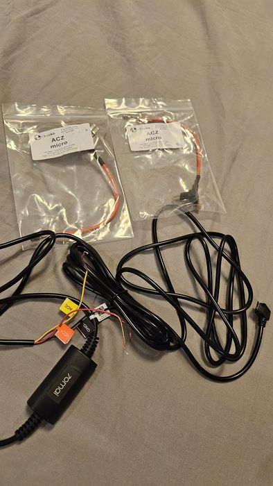 Kit Cablu alimentare si monitorizare miscare pentru Dash Cam 70Mai, Mi