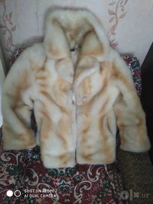Шуба хорошем состоянии.