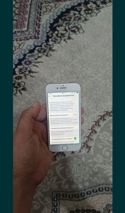 Apple Iphone 7 256GB Silver Original Holati Yaxshi Flagman 256GB Zor