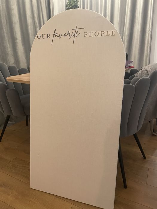 Табло за снимки за сватбен ресторант