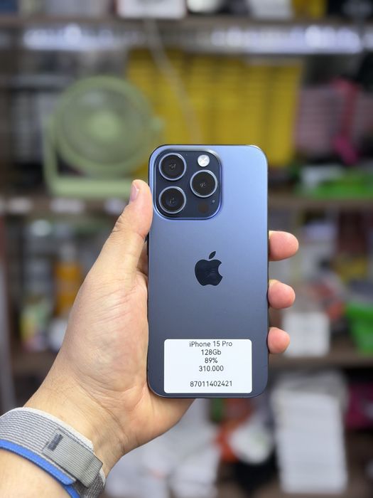 iPhone 15 Pro / 128Gb / 89% / без ремонта