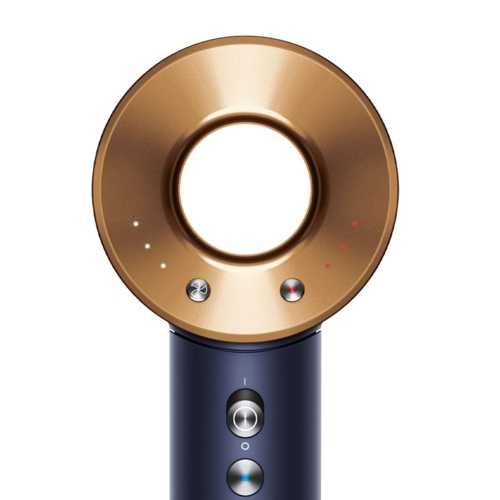 Uscator de par Dyson HD07 Supersonic, 4 setari de temperatura, Albastru de Prusia/Cupru
