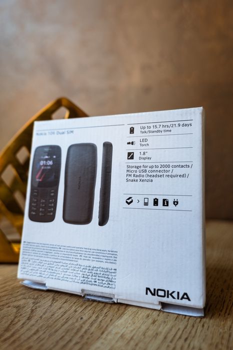 Vand Nokia 106 + CARTELA 5€ - Text mare, telefon simplu