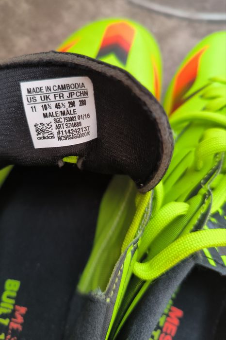Adidas Messi номер 45 1/3  футболни обувки бутонки