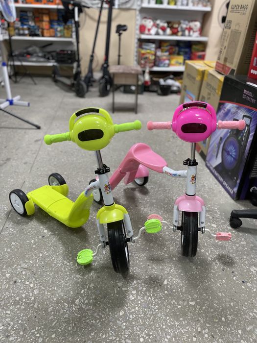 Самокат велосипед 2в1 + подарок на сумму 6900