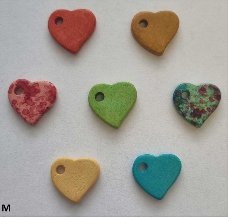 Керамични Сърца Ръчна Изработка