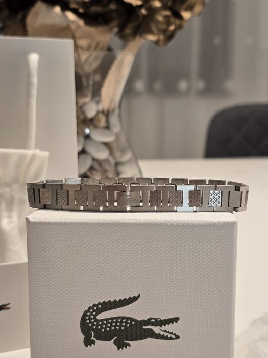 Bratara Lacoste silver