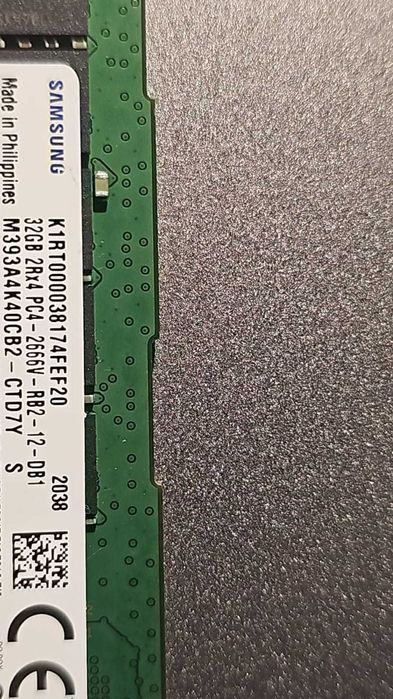 memorie ddr4 32GB ECC Samsung pt servere 2666v