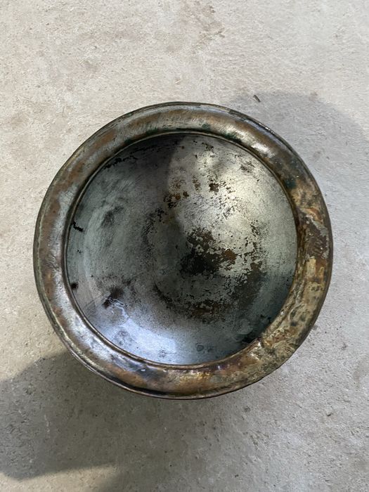 Антикварный медный казан