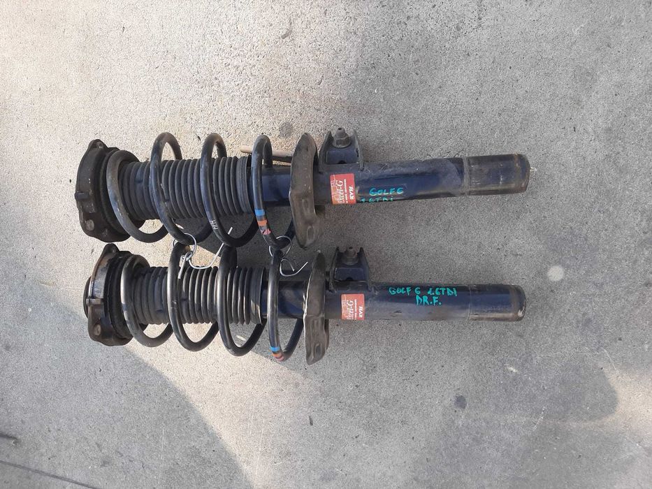 set amortizoare telescoape cu arcuri  fata 1.6 tdi vw golf 6 5k