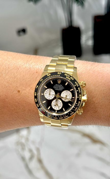 rolex daytona 40mm злато ново
