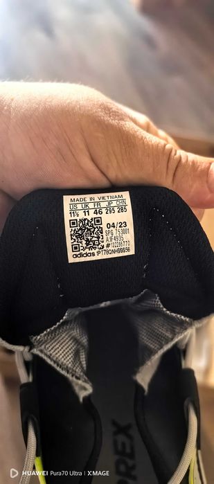 Маратонки Adidas terrex 46 Gore- tex